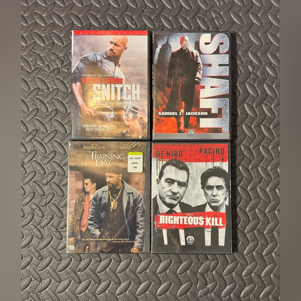 Action Movie DVD Collection